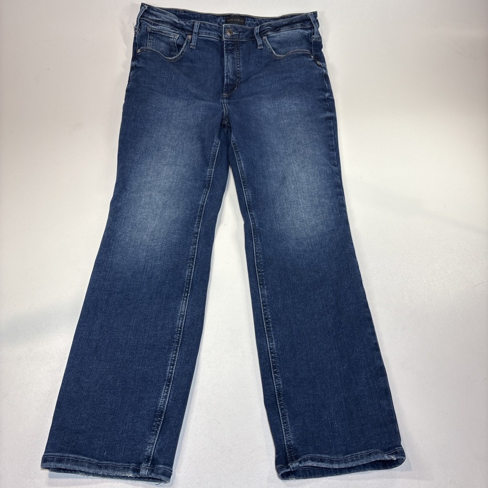 Silver Jeans Women's Straight Leg Jeans - Dark Blue Wash